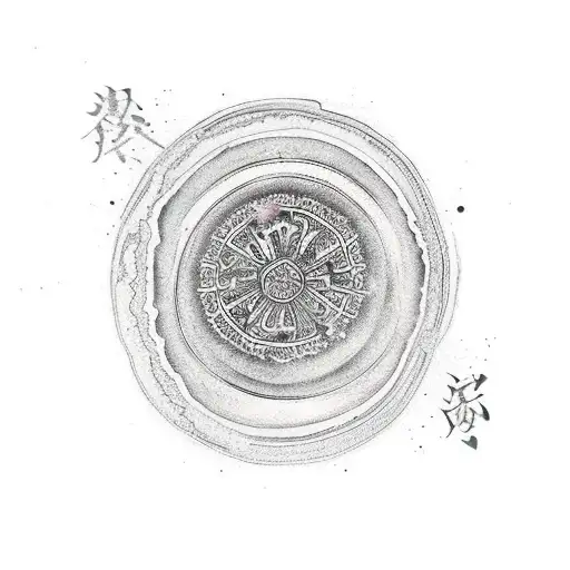 Broken Targe Kintsugi