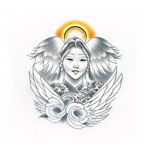 Angel With Halo