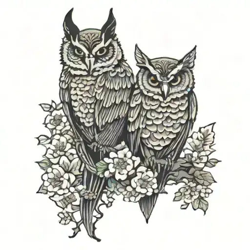 Bat And Owl