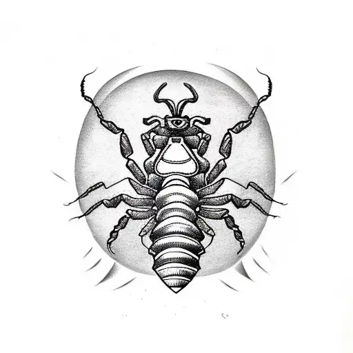 Scorpion With Surrealism