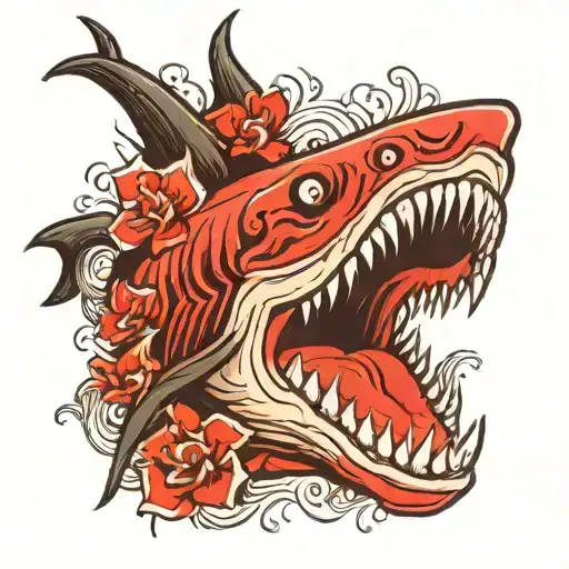 Shark Tatto Design