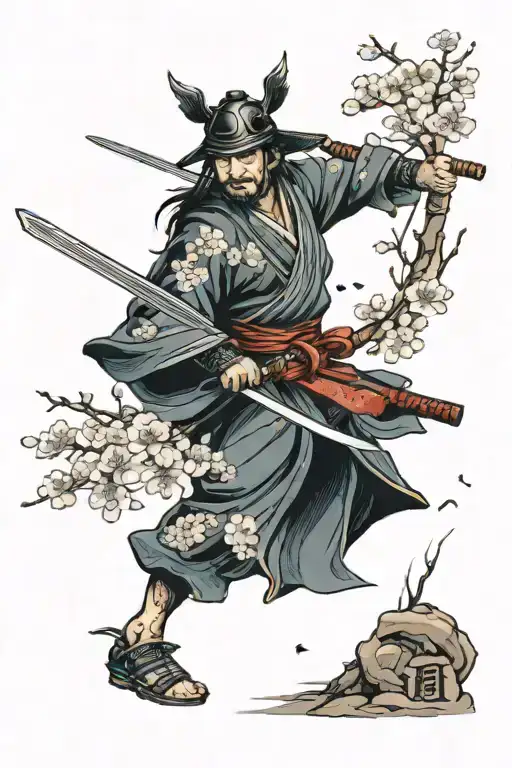 Cherry Blossom Samurai