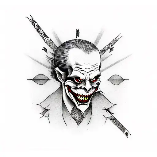 Bone Joker Full Sleveeve