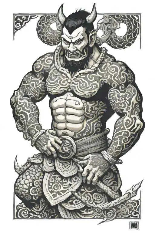 Demon Filipino Warrior