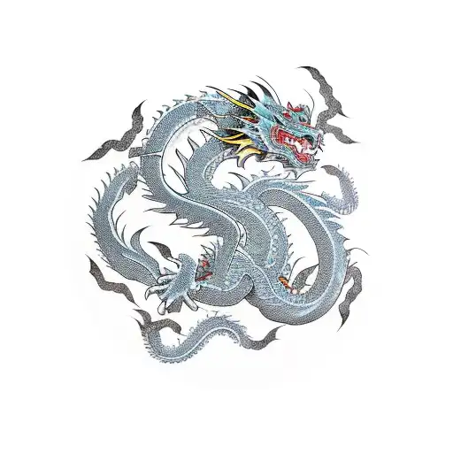 Dragon With A Long Tail