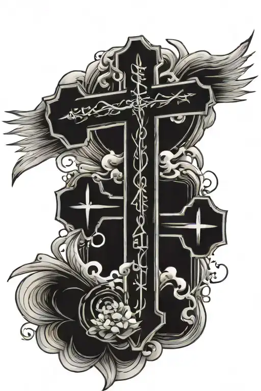 Cross With Bible Verse