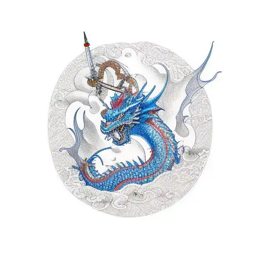 Kirin Blue Dragon