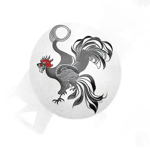 Chinese Rooster Symbol