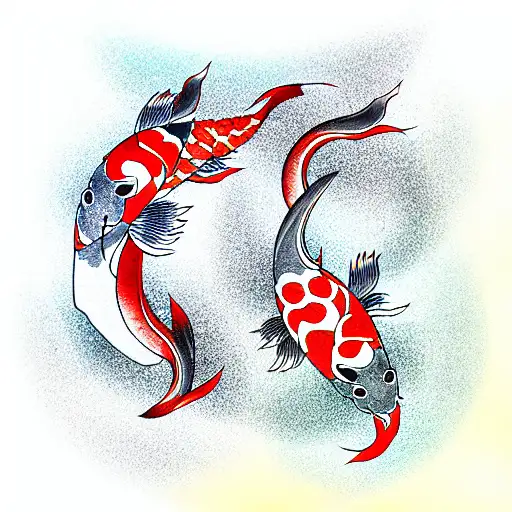 Koi Fish Fighting