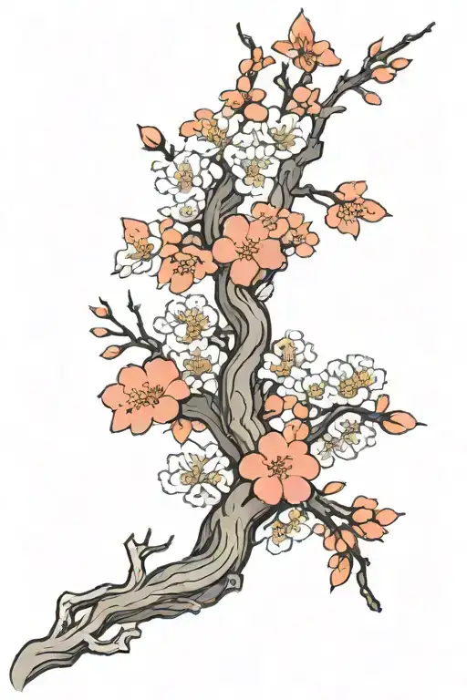 Sakura Tree Branch