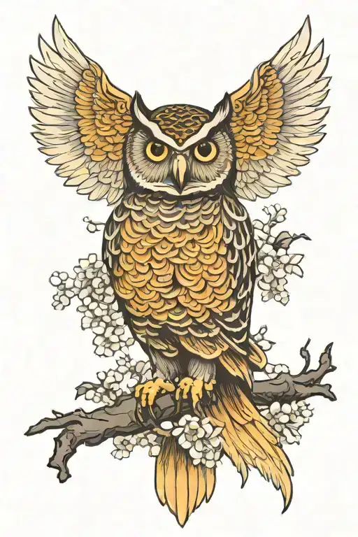 Owl Standing