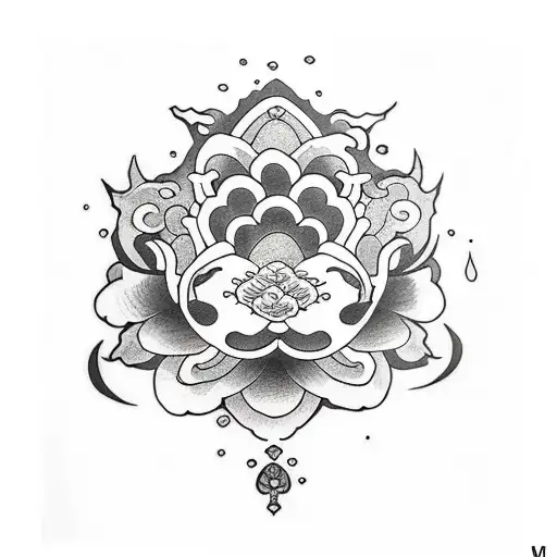 Air Water Flower Paw Sleeve