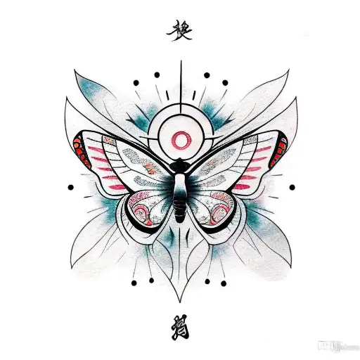 Mix Cherry Sun Butterfly