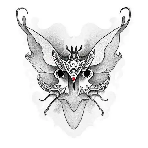 Hannya Mask Moth