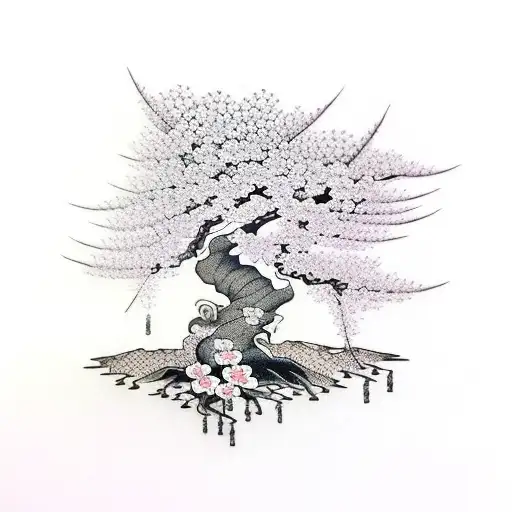 Baby Cherry Blossom Bonsai Tree