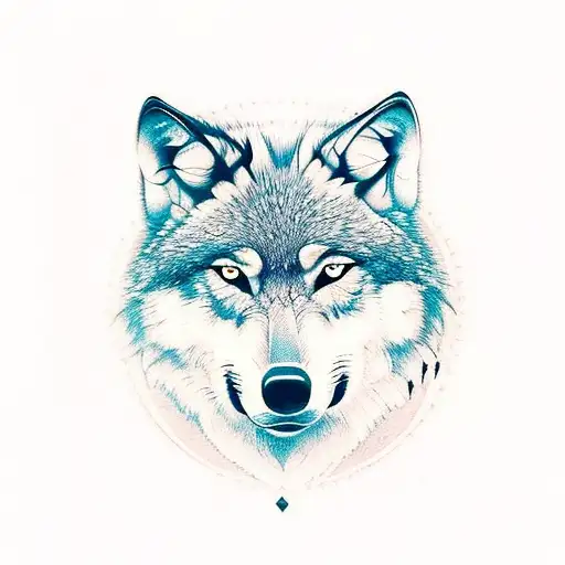 Wolf Hunting The Sun