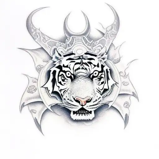 Dragon Irezumi With Tiger