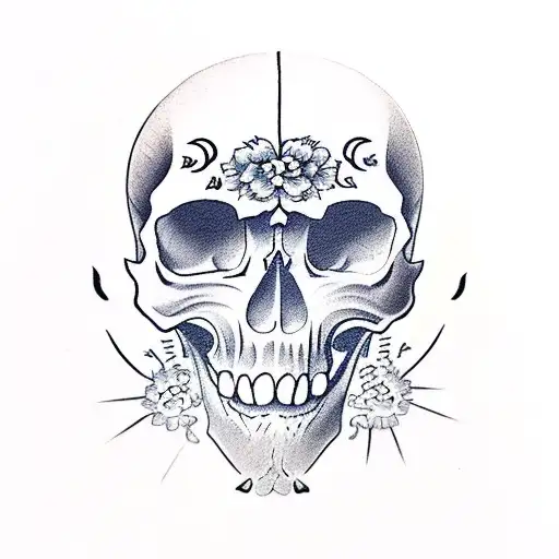 Skull And Ghost