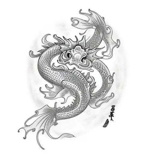 Dragon Koi