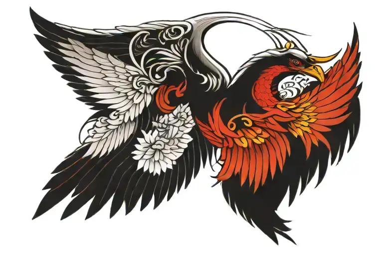 Wings Symbolizing Freedom