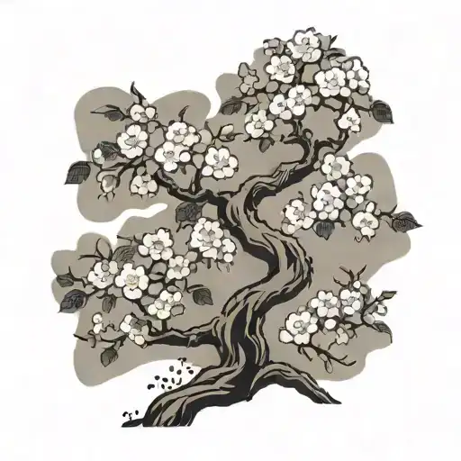 Sakuras Tree Growing