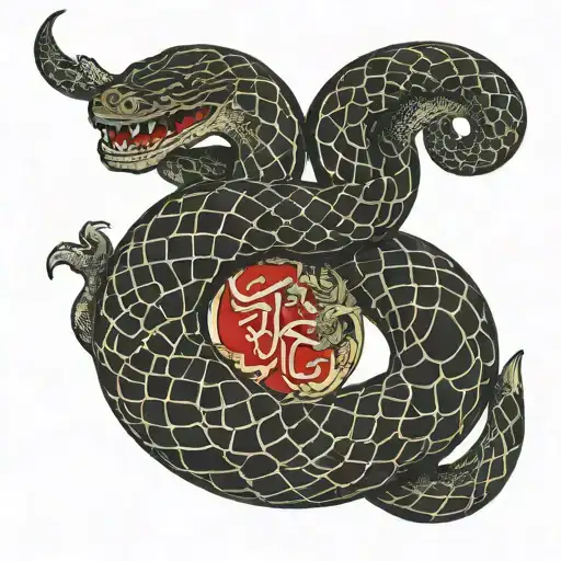 Double Ouroboros Snake