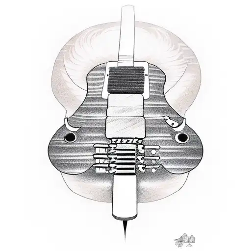 Electric Guitar And Amp