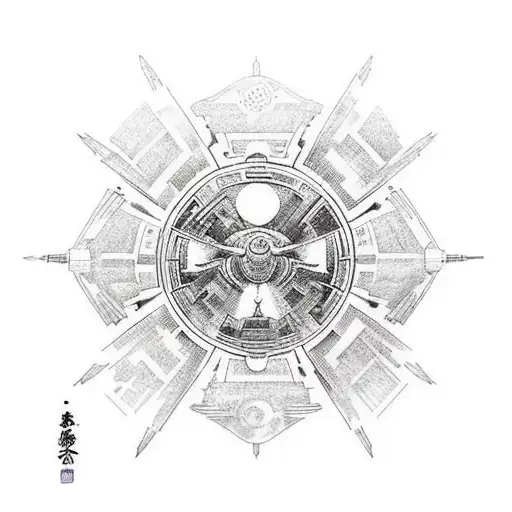 A Star Wars-inspired Bookshelf Filled With Fantasy Novels