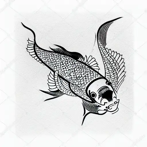 Koi Fish Geisha Lanterns