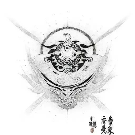 Dragon Con Marca De Gaara