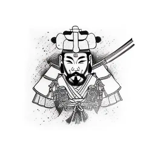 Japanese Samurai Arm Sleeve