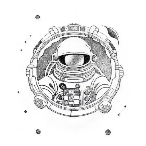 An Astronaut In A Spacesuit