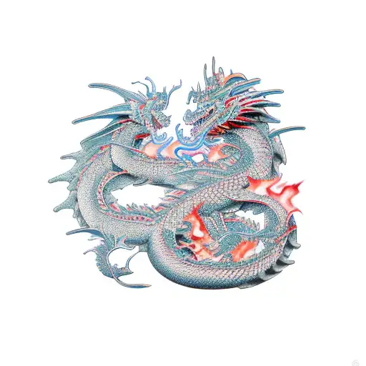 Dragon Japan Anime Octane Render