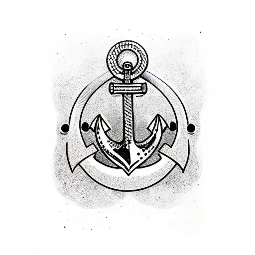 Anchor With Sunglasses