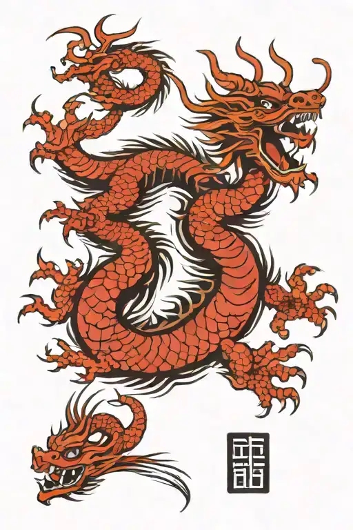 Linear Japanese Dragon