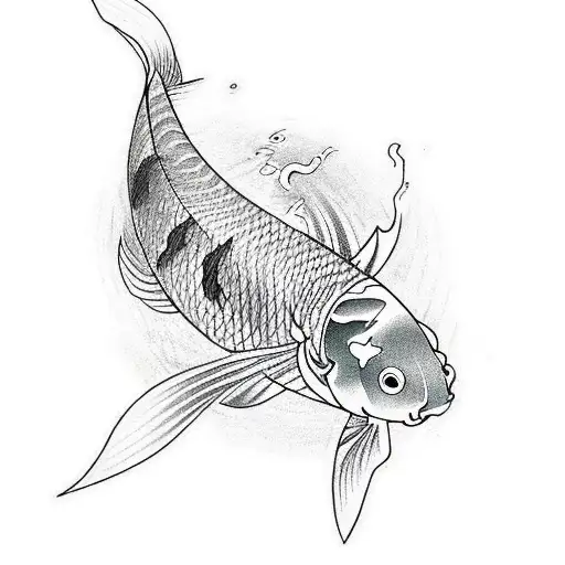 Geometry Koi Fish