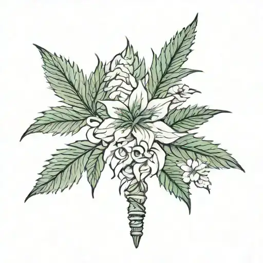 Floral Cannabis Boquet