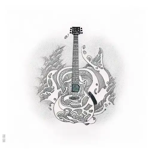 Submarine With Guitar