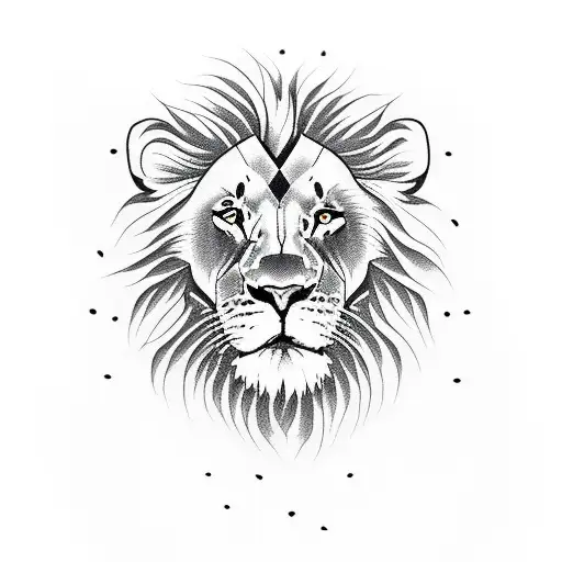 Lion All Over Left Arm