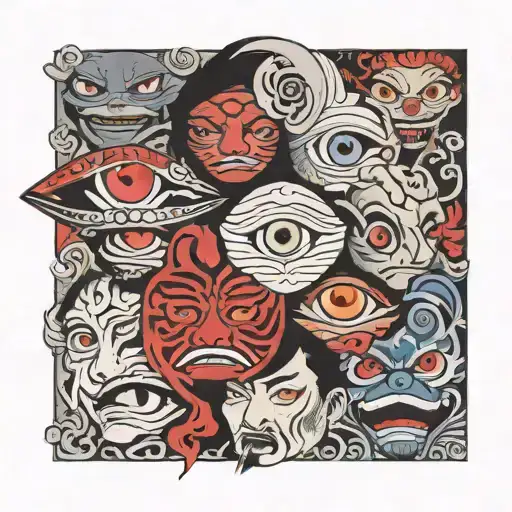 A Group Of Diffrent Eyes