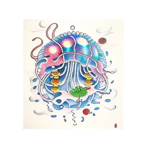 Jellyfish In The Space