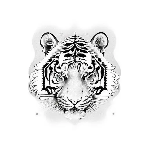 Tiger Forearm Sleeve Design