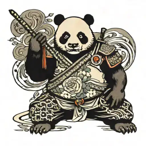 Samurai Panda