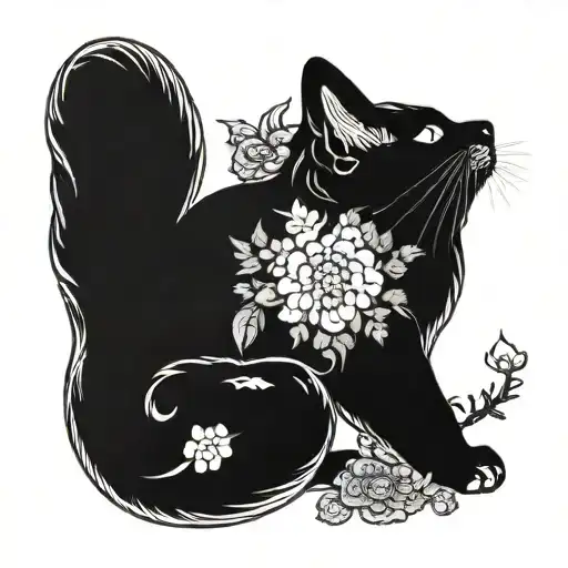 Irezumi Black Back And Other Different Colors With Flowers And Animals