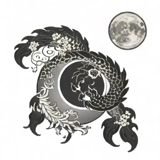 Crecent Moon Surrounded