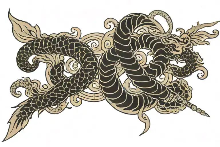 Birth Symbol With Elements