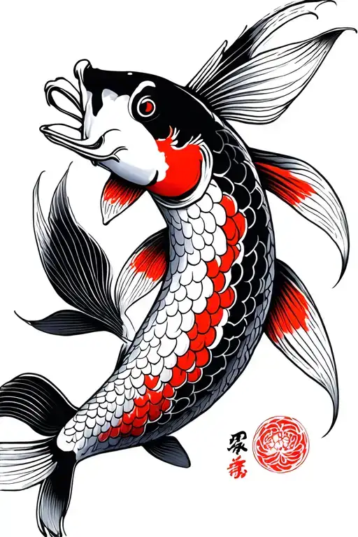 Koi Fish Samurai