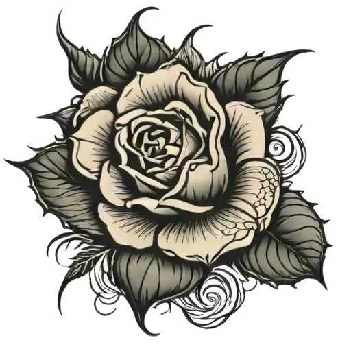 Thorny Rose Wrapped Round