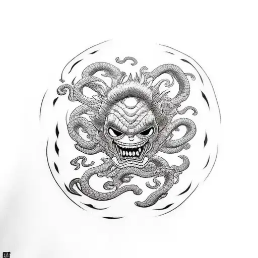 Handsome Luffy Gear 4Th Snake Man