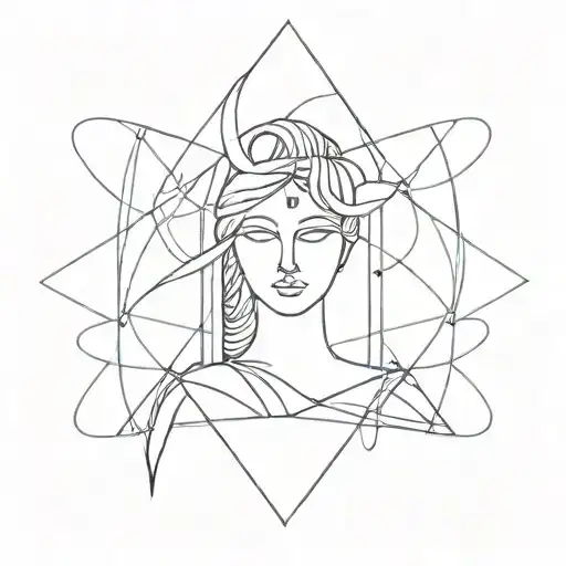 Godess Power Abstract